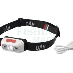 Dam Latarka Czołówka USB-Chargeable Sensor Headlamp
