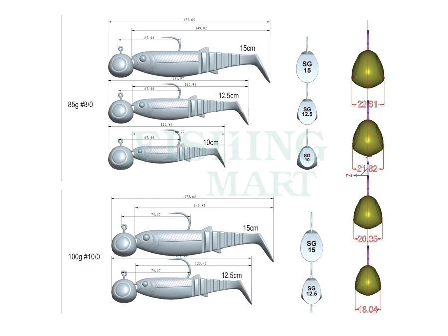 Savage Gear Główki Jigowe Rattle Jig 2 Savage Gear Główki Jigowe Rattle Jig - obrazek 2